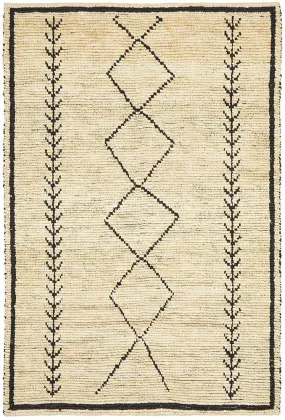 African Patterned Tribal Jute Rug