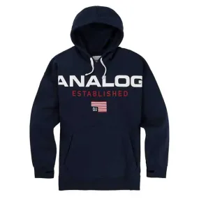 Analog 2019 Men's Crux Pullover Hoodie Mood Indigo