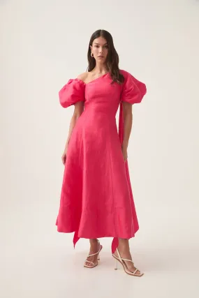 Arista Tulip Sleeve Midi Dress