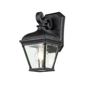 Bayview Small/Medium/Large Wall Lantern - Black Finish