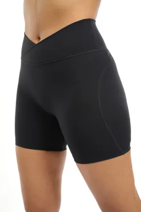 Carnage Premium V-Taper Biker Short - Black