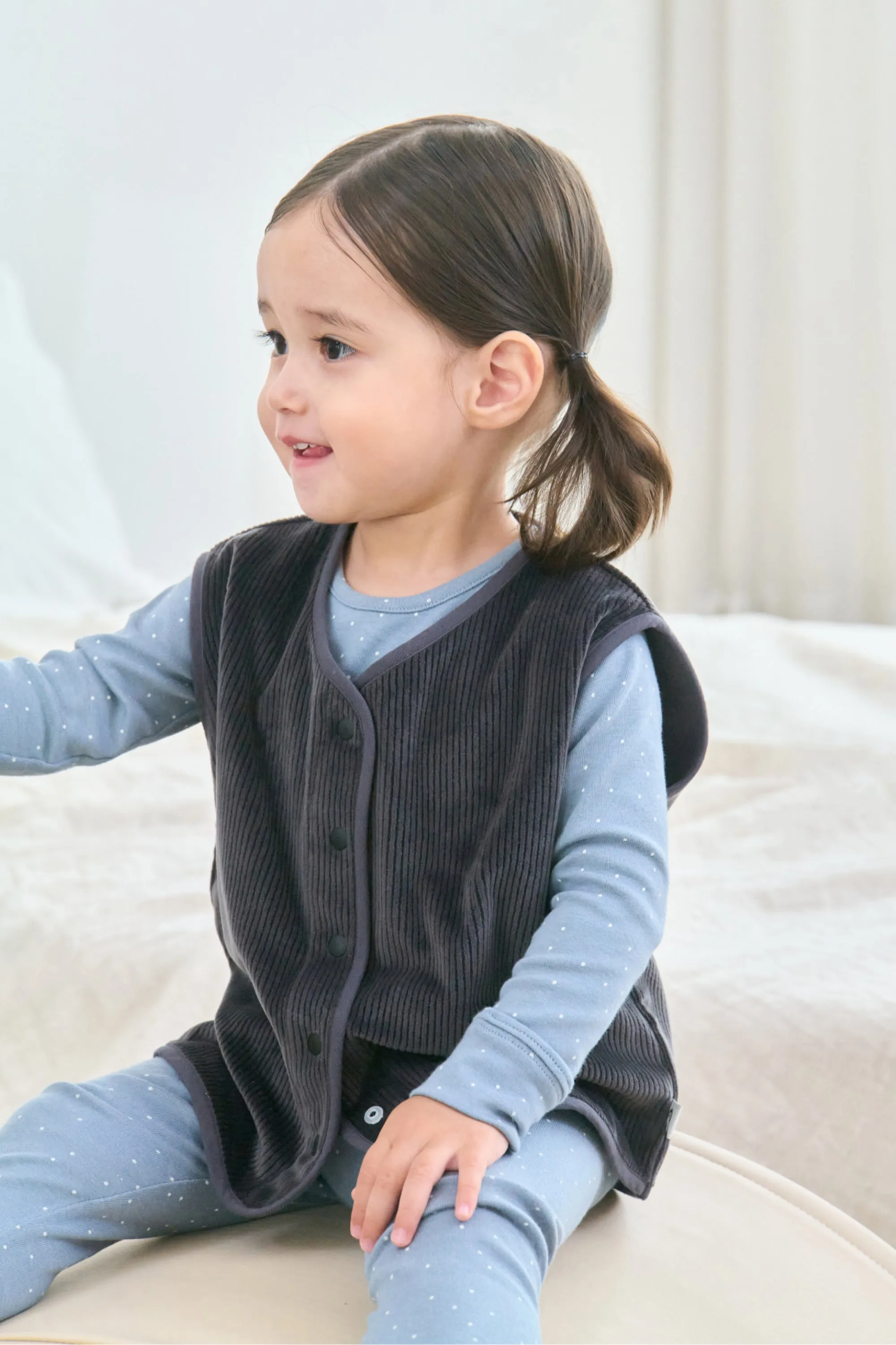 Reversible Fleece Vest (1-5Y)